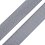 Suchý zip šedý šíře 20 mm