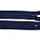 Zip spirálový 3mm nedělitelný 30cm tmavě modrá