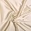 Satén hedvábný strečový béžový