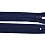 Zips špirálový 3mm nedeliteľný 60cm tmavo modrá