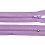 Zip spirálový 3mm nedělitelný 60 cm světle fialová