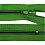 Zips špirálový 3 mm nedeliteľný 25cm zelený