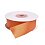 Satin ribbon single-faced orange