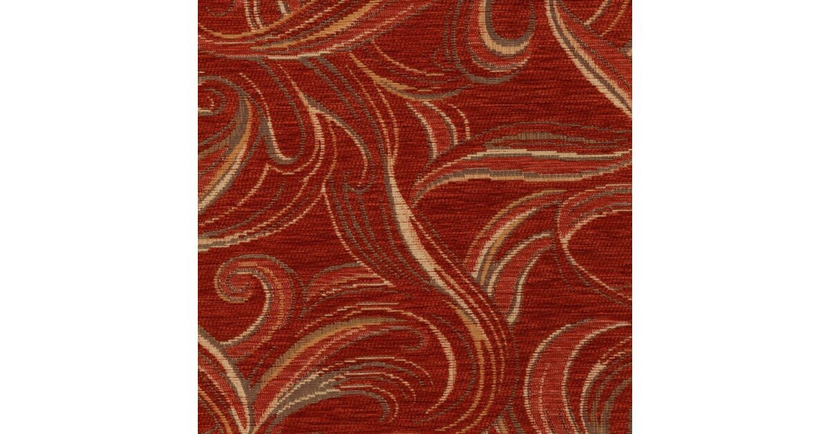 Upholstery chenille with pattern