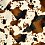 Artificial fur model animal pattern