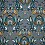 Viscose jersey patterned