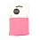 Bio cuff fabric pink, width 7 cm