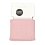 Bio cuff fabric light pink, width 7 cm