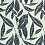 Blouse fabric crepe with leaves