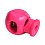 One-hole stopper, pink