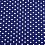 Bavlna modrá s puntíky