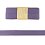 Jersey bias tape 3 m, purple