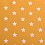 Cotton fabric with stars, yellow
