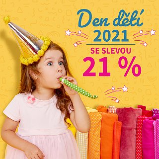 Den dětí 2021 se slevou 21 %
