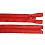 Zip spirálový 6 mm dělitelný 60 cm červený