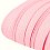 Spiral zipper light pink, sold in meters
