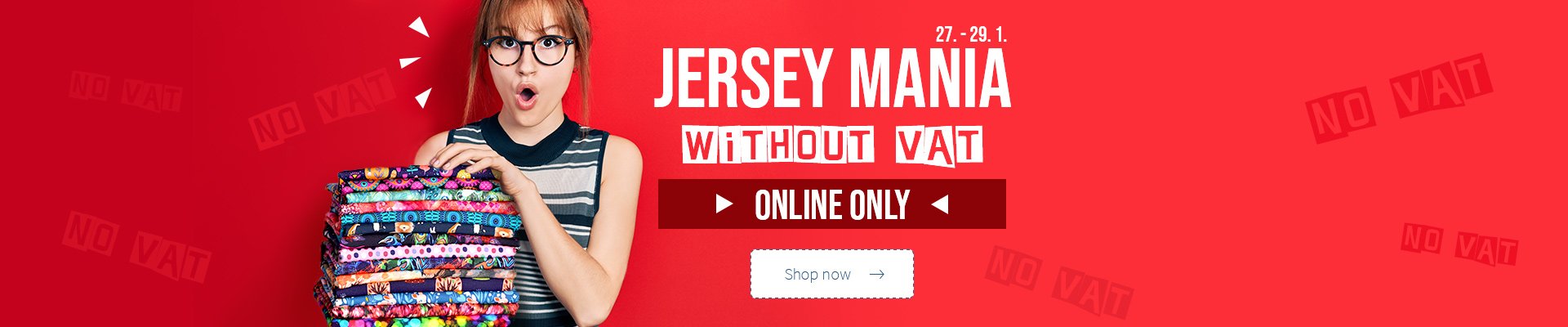 Jersey mania without VAT