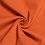 Bio cuff fabric orange tunnel - width 35 cm