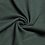 Bio cuff fabric dark green tunnel - width 35 cm