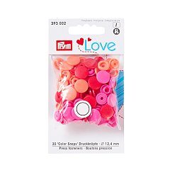 Snap fastener Prym Love plastic round