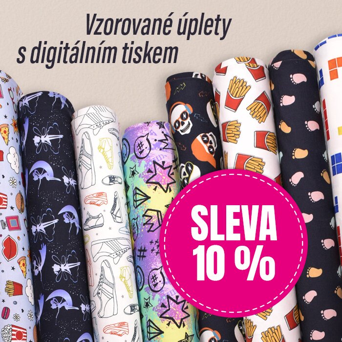 Oblíbené vzorované úplety se slevou 10%