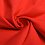 Bio cuff fabric red tunnel - width 35 cm