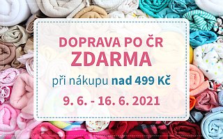 Doprava ZDARMA nad 499 Kč !