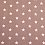 Cotton fabric with stars, brown