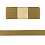 Jersey bias tape 3 m, khaki