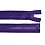 Zip kostěný dělitelný tmavě fialový, délka 50 cm