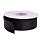 Satin ribbon single-faced black