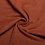 Cuff fabric terracotta streaked, width 35 cm