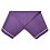 Collar cuff purple with stripe