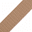 Popruh polypropylénový 30 mm, světle hnědý