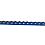 Krajka paličkovaná modrá, šíře 8 mm