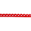 Čipka paličkovaná červená, šírka 8 mm