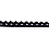 Čipka paličkovaná čierna, šírka 8 mm