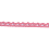 Krajka paličkovaná růžová, šíře 8 mm