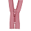 YKK Pink spiral indivisible zippe 12 cm