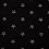 Filc čierný s hviezdami 3mm - šírka 90 cm