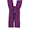 YKK Violet spiral indivisible zippe 12 cm