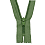 YKK Olive spiral indivisible zippe 12 cm