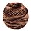 Embroidery yarn Perlovka, ombré brown