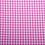 Checkered cotton, pink 10