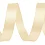 Satin ribbon cream, 10 mm