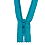 YKK Blue spiral indivisible zippe 12 cm