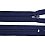 Zip spirálový 6mm nedělitelný 16cm tmavě modrý