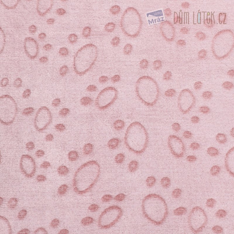 Coral Fleece S Tlapkami Dumlatek Cz Latky Metraz Galanterie