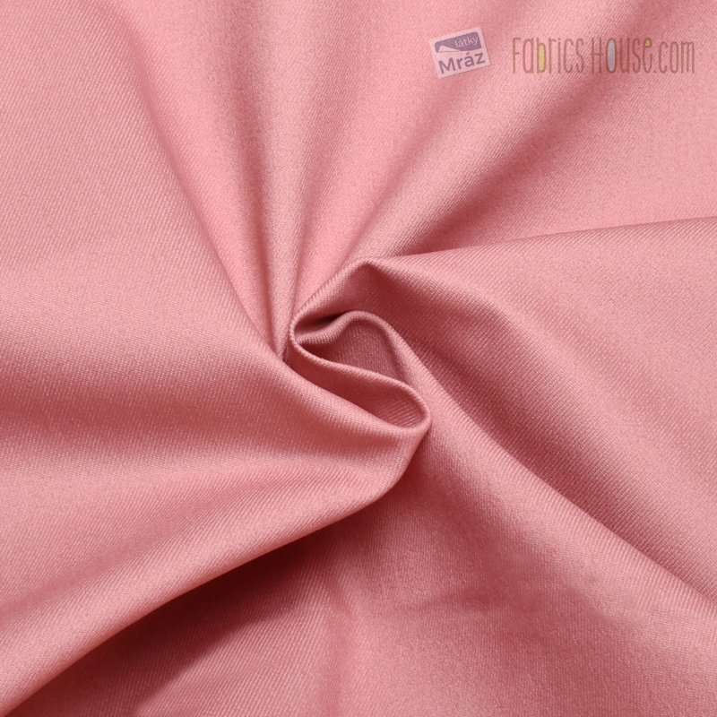 Stretch denim fabric pink