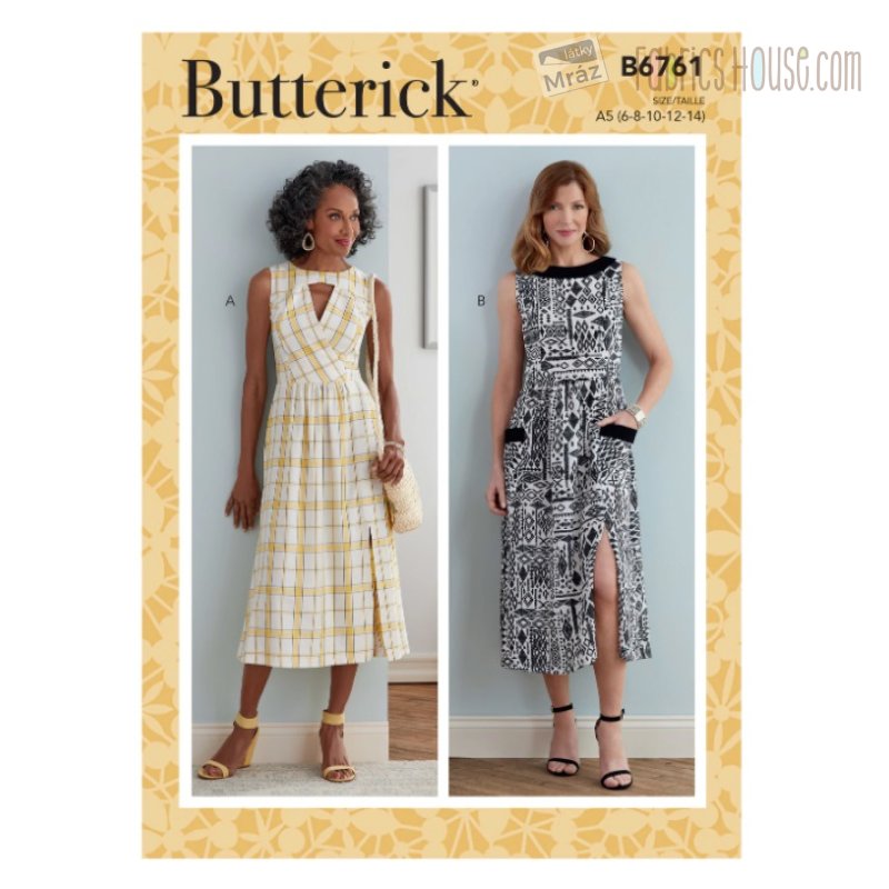 New Butterick Dress Pattern  B6763 SZ 18w-24W